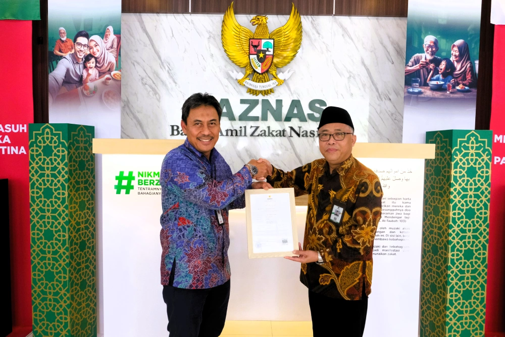 Jalin Terima Sertifikat Label Taat Zakat dari Baznas