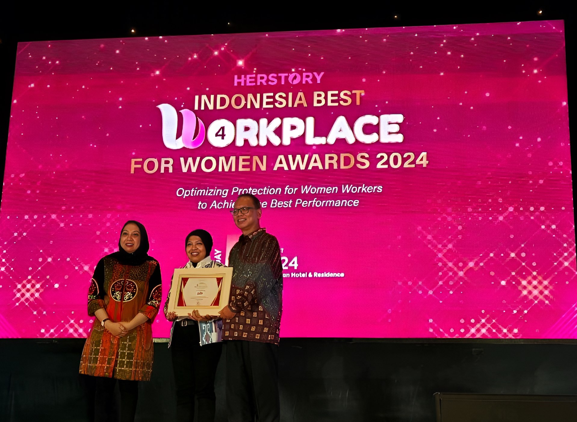 Jalin Raih Penghargaan Indonesia Best Workplace for Women Awards 2024