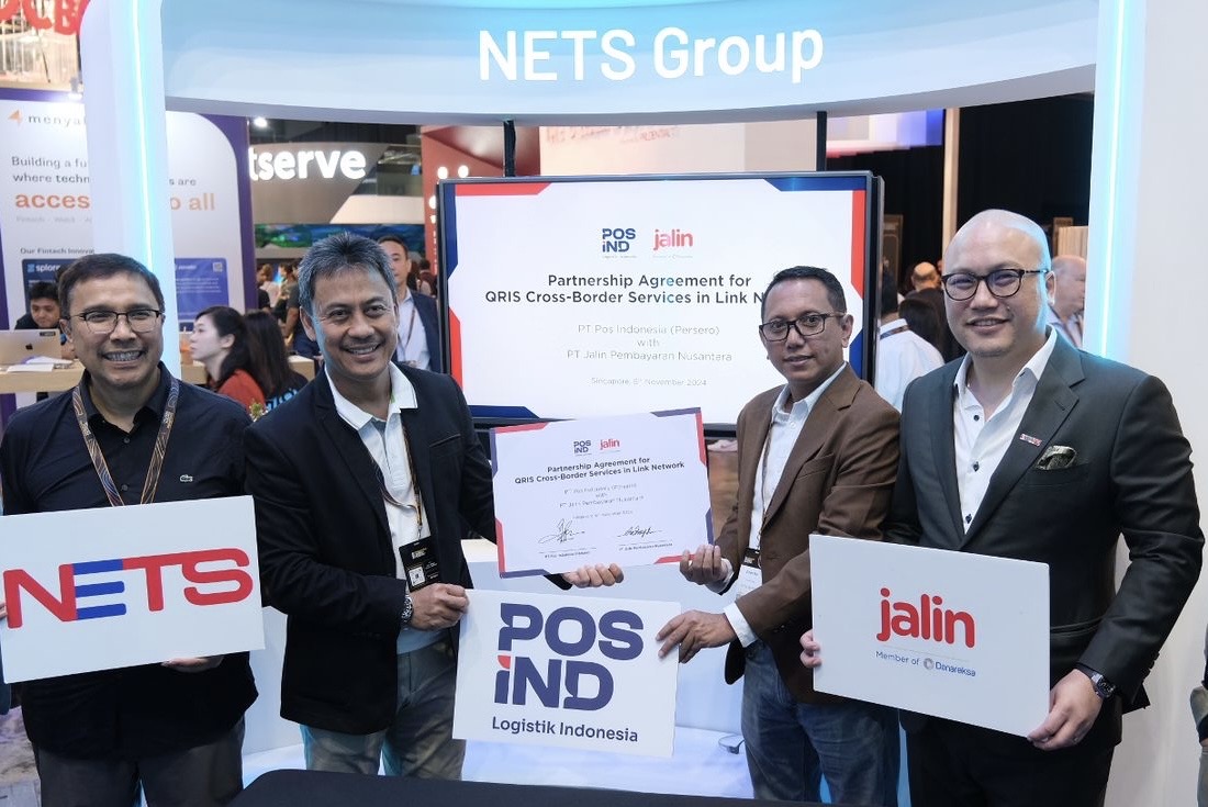 Kolaborasi Pospay dan Jalin Perkuat Sinergi BUMN dalam Layanan Pembayaran QRIS Cross-Border di Singapura