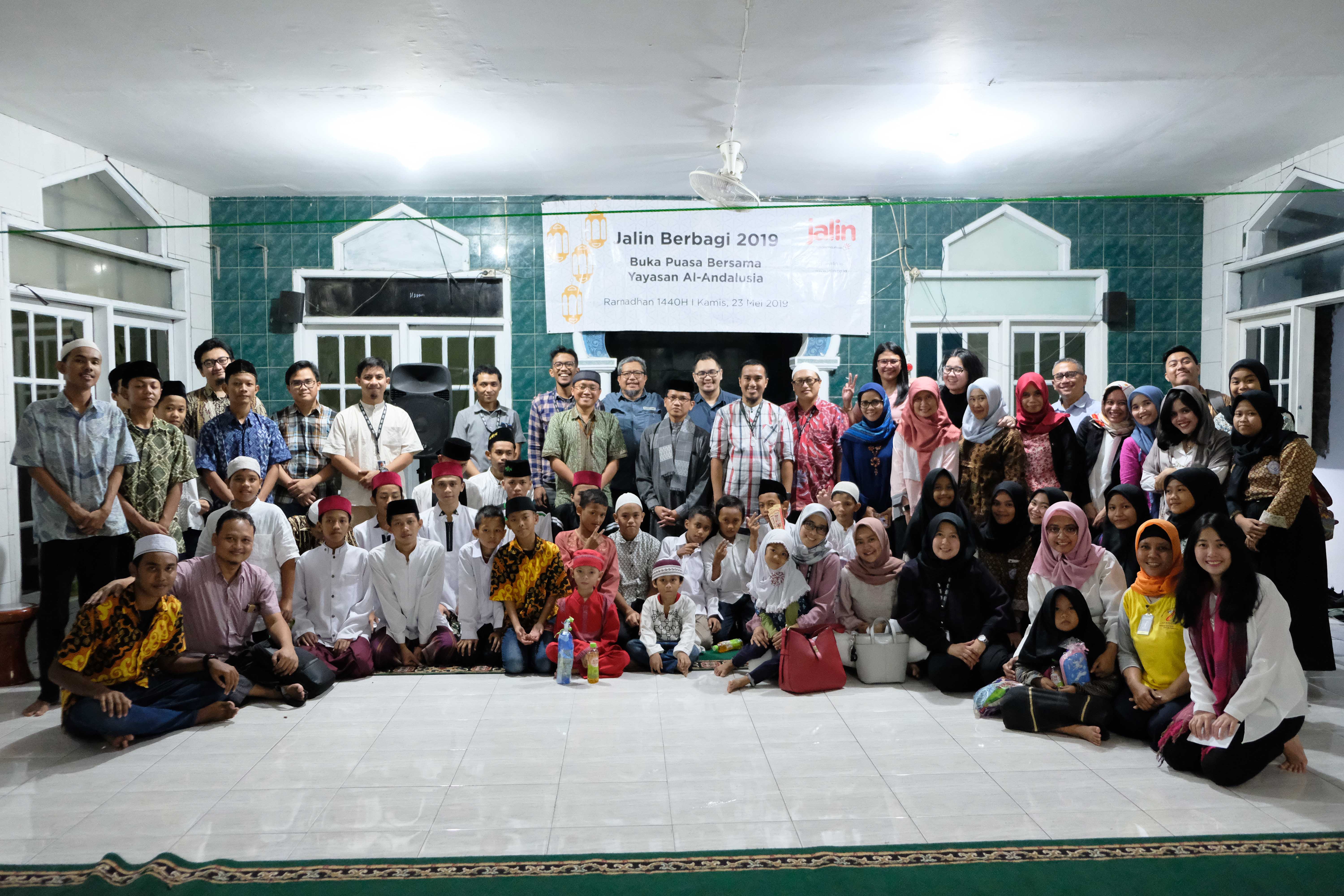 Jalin Berbagi 2019, Sharing Happiness with Al-Andalusia Foundation